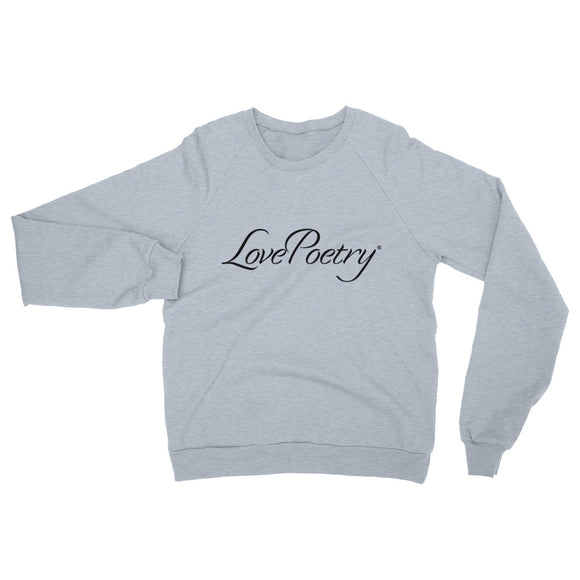 LOVEPOETRY® Unisex California Fleece Raglan Sweatshirt